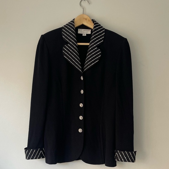 St. Jhon Evening black jacket blazer - Picture 11 of 11